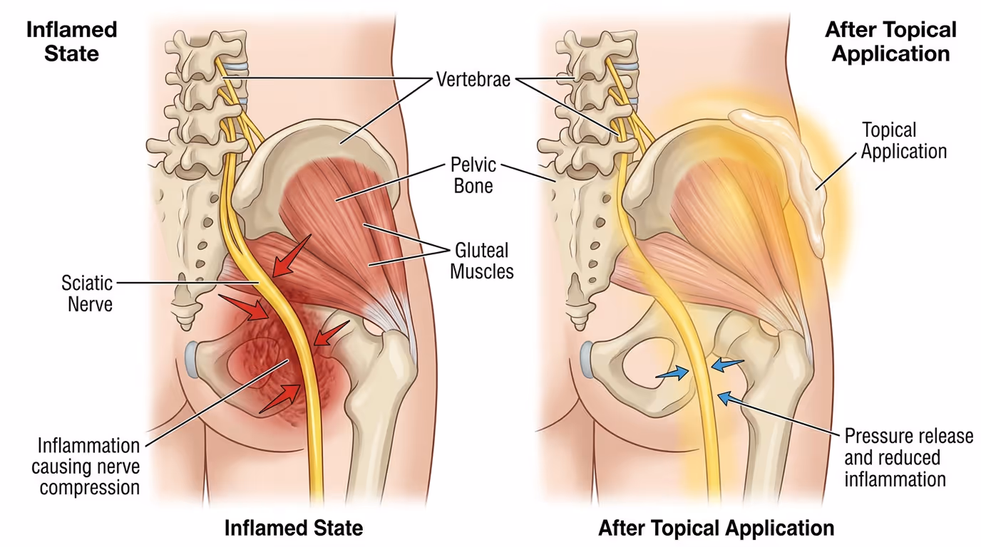 Doctor explaining nerve anatomy to patient